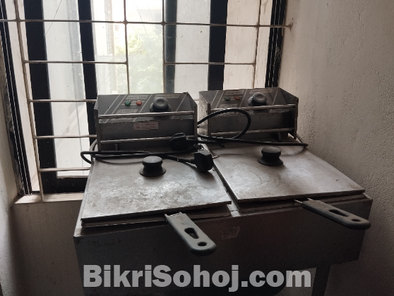 Shwarma Machine, Deep Fryer & Food Display Counter